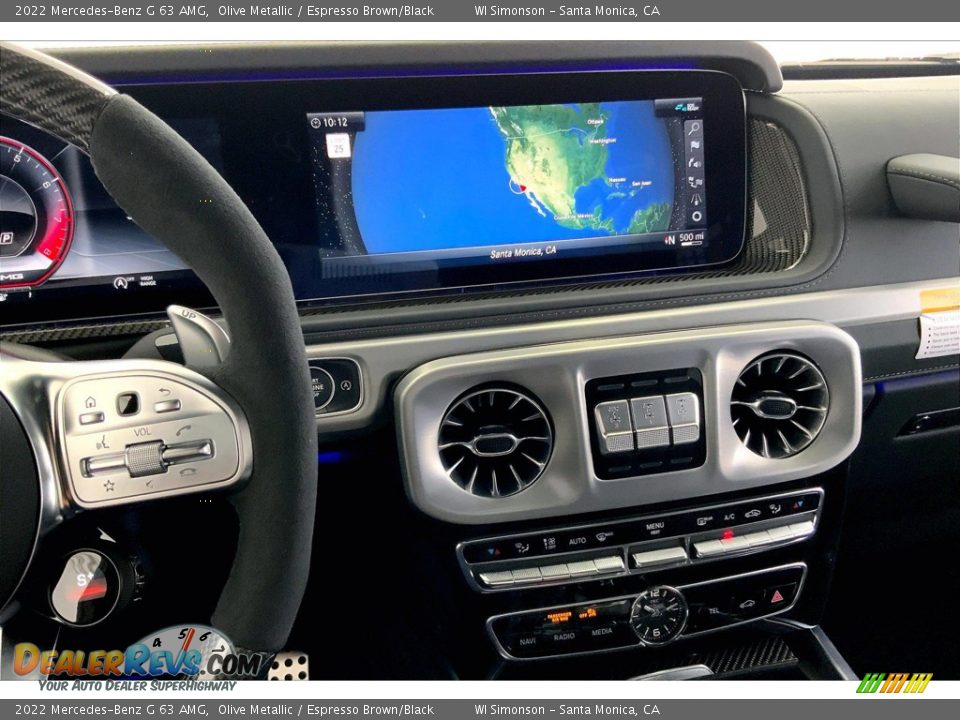 Dashboard of 2022 Mercedes-Benz G 63 AMG Photo #7