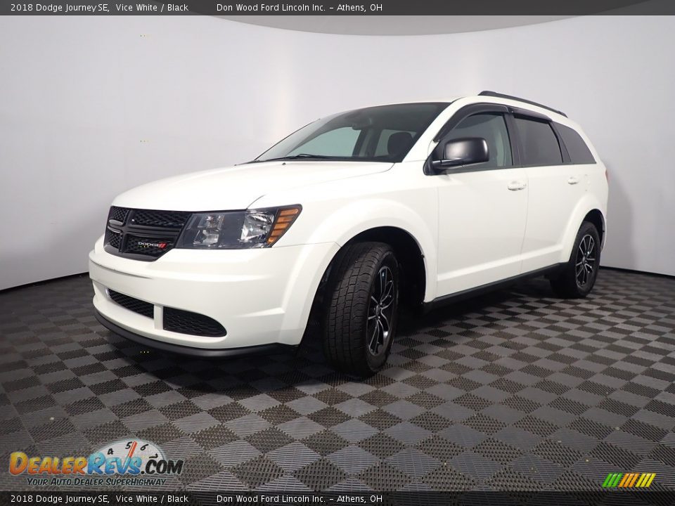 2018 Dodge Journey SE Vice White / Black Photo #7
