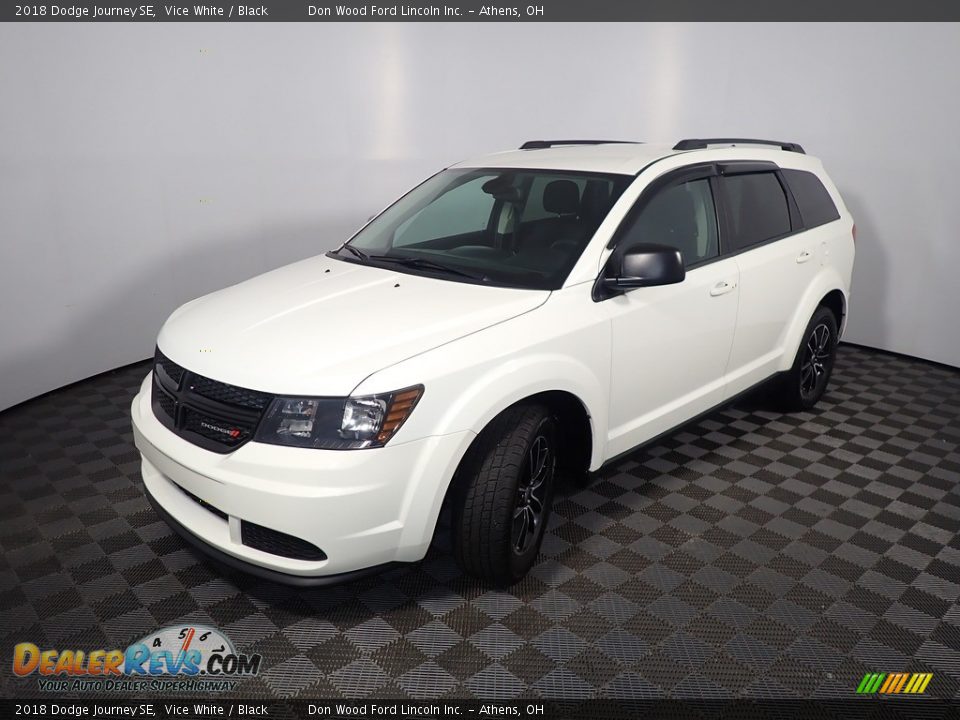 2018 Dodge Journey SE Vice White / Black Photo #8