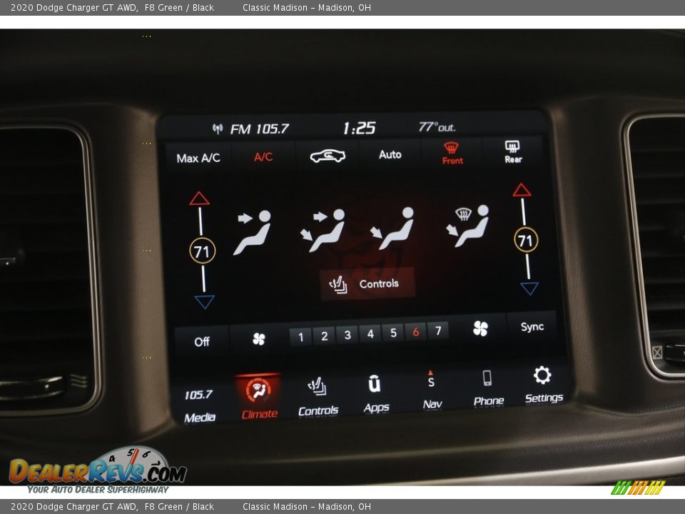 2020 Dodge Charger GT AWD F8 Green / Black Photo #10
