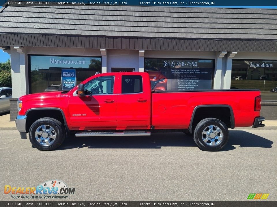 2017 GMC Sierra 2500HD SLE Double Cab 4x4 Cardinal Red / Jet Black Photo #1