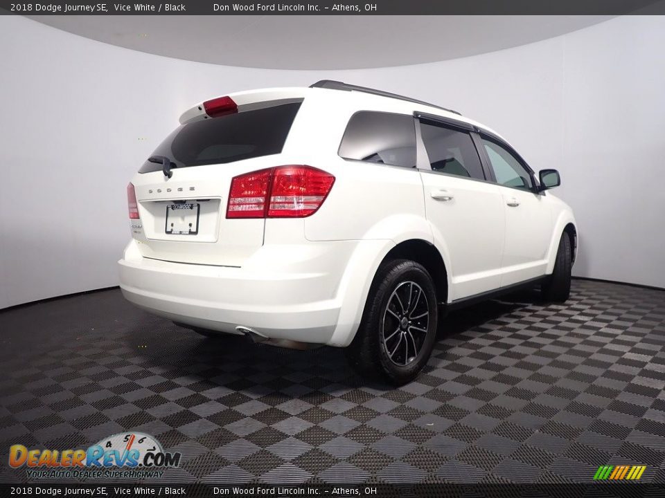 2018 Dodge Journey SE Vice White / Black Photo #15