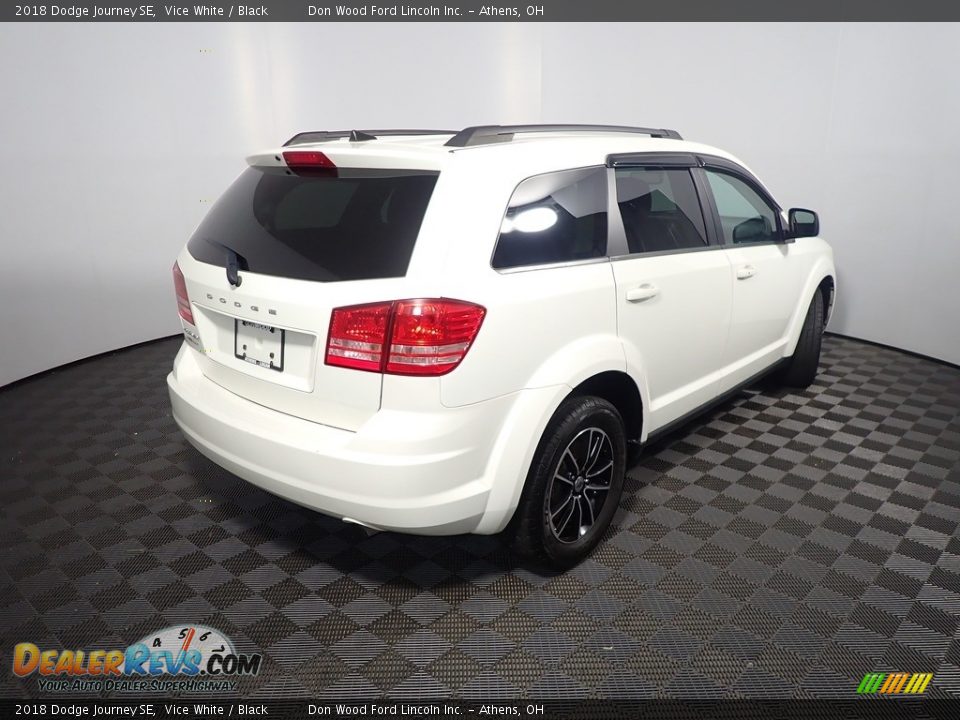2018 Dodge Journey SE Vice White / Black Photo #16