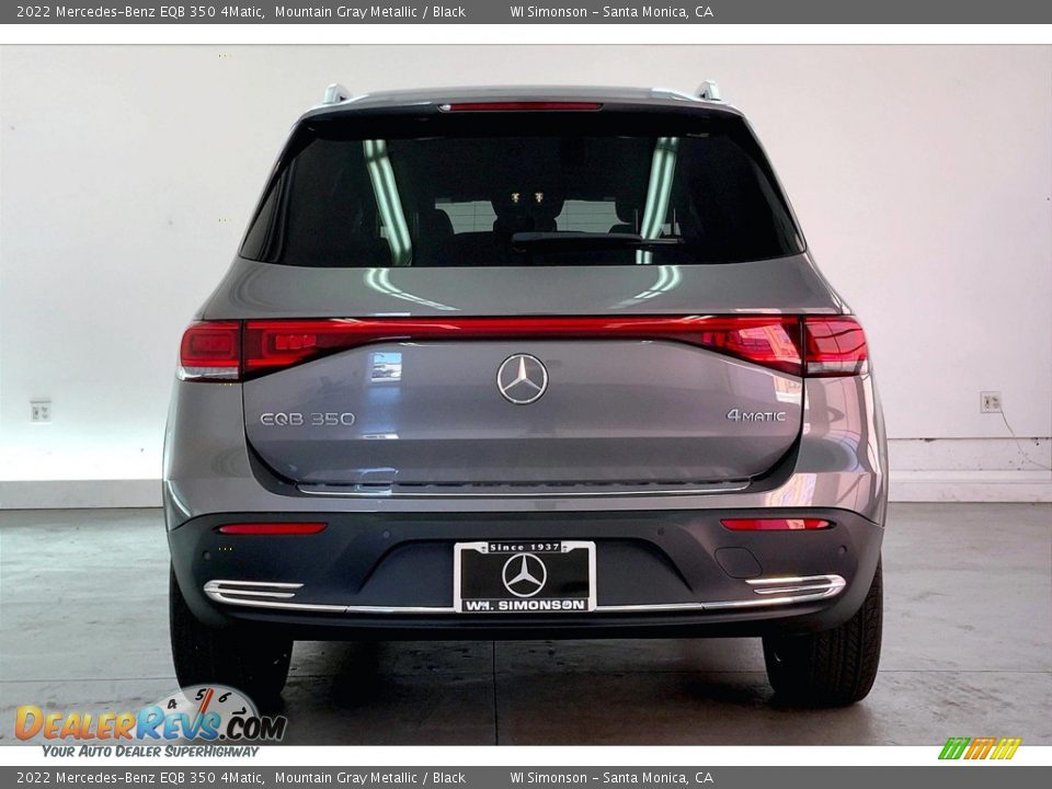2022 Mercedes-Benz EQB 350 4Matic Mountain Gray Metallic / Black Photo #3