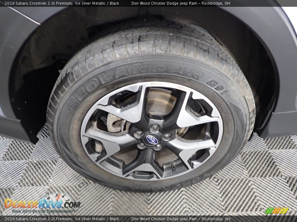 2019 Subaru Crosstrek 2.0i Premium Ice Silver Metallic / Black Photo #31
