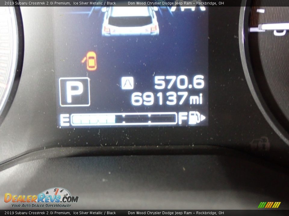 2019 Subaru Crosstrek 2.0i Premium Ice Silver Metallic / Black Photo #32