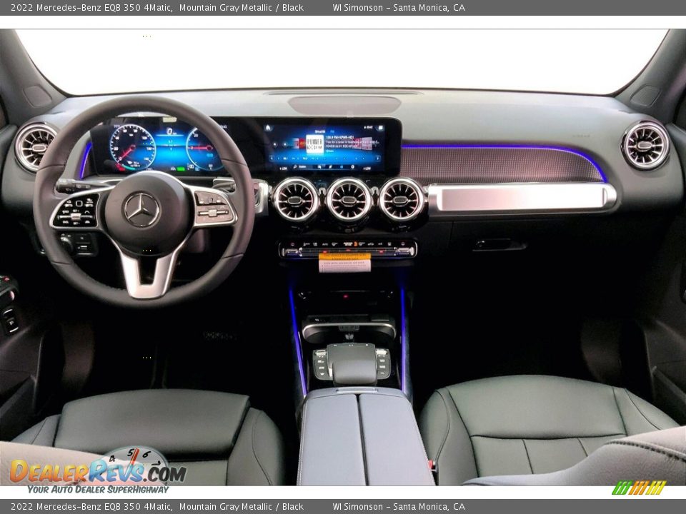 Dashboard of 2022 Mercedes-Benz EQB 350 4Matic Photo #6