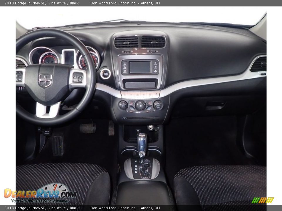 2018 Dodge Journey SE Vice White / Black Photo #24