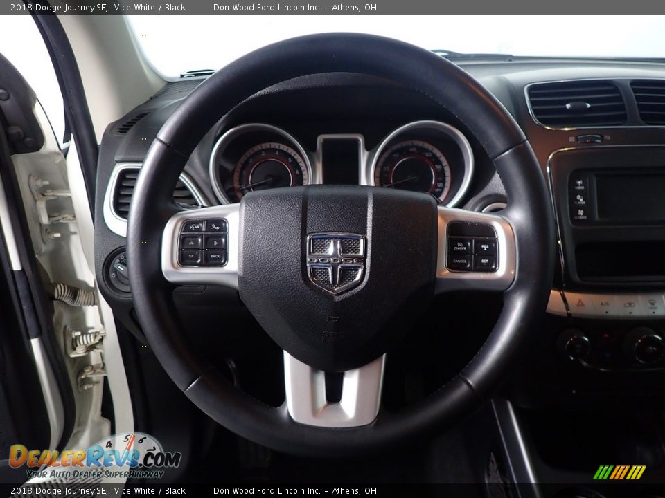 2018 Dodge Journey SE Vice White / Black Photo #26