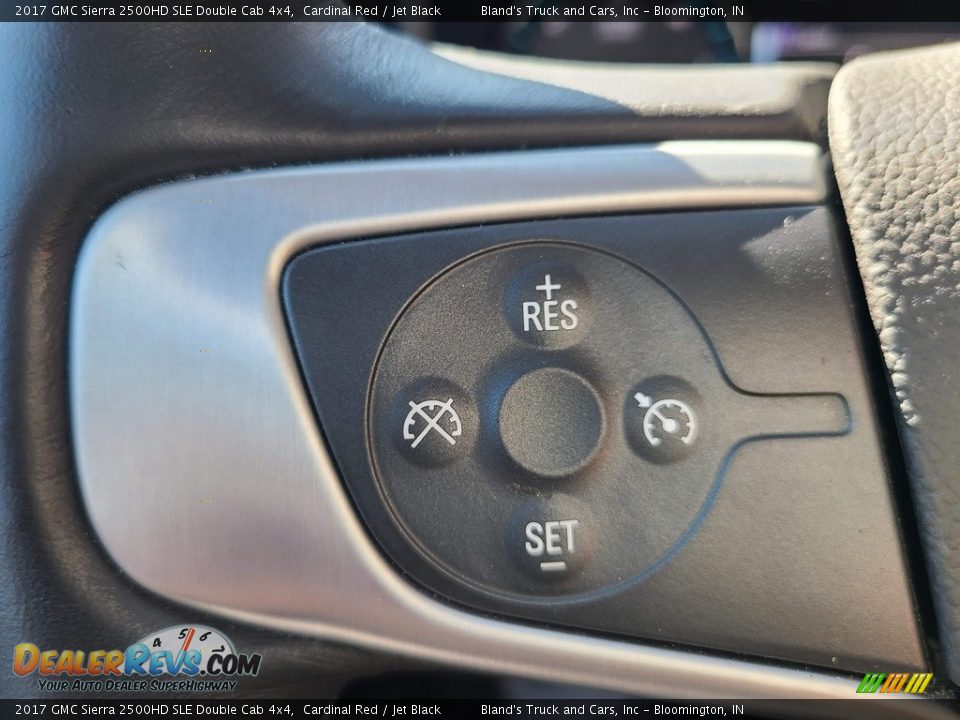 2017 GMC Sierra 2500HD SLE Double Cab 4x4 Steering Wheel Photo #14