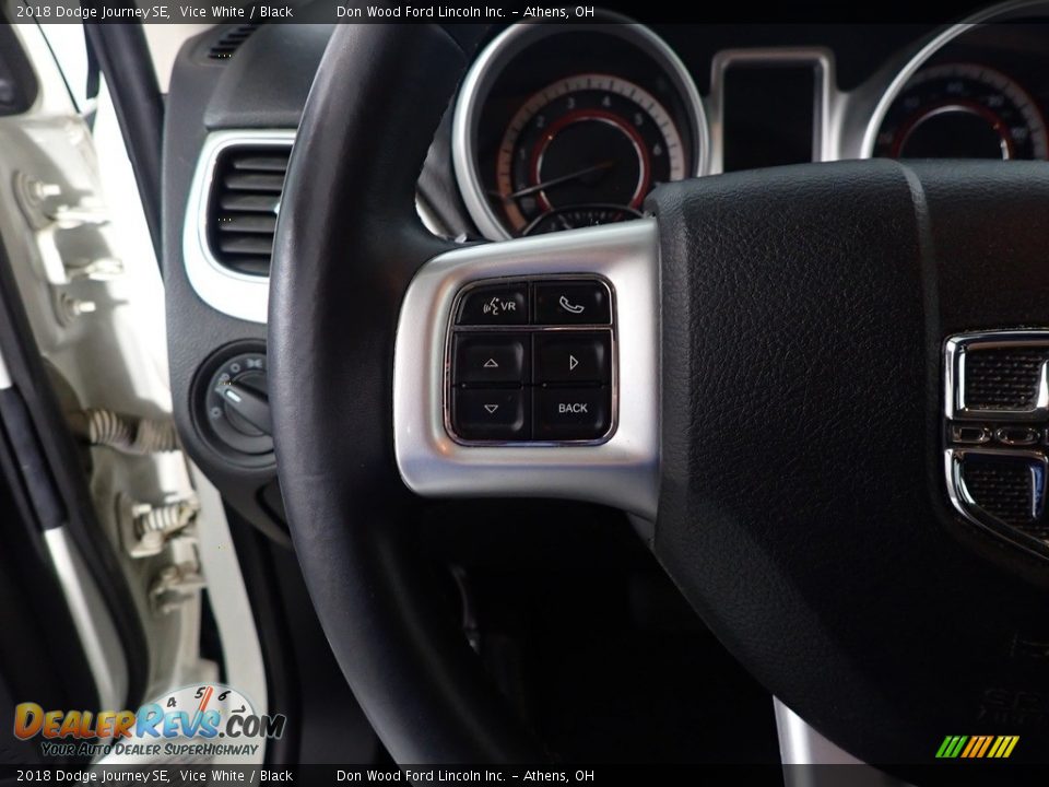 2018 Dodge Journey SE Vice White / Black Photo #28