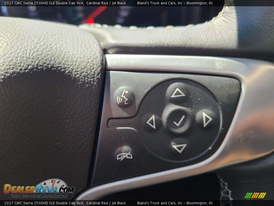 2017 GMC Sierra 2500HD SLE Double Cab 4x4 Steering Wheel Photo #15