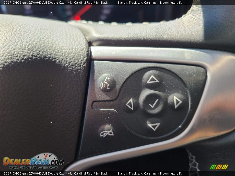 2017 GMC Sierra 2500HD SLE Double Cab 4x4 Steering Wheel Photo #15