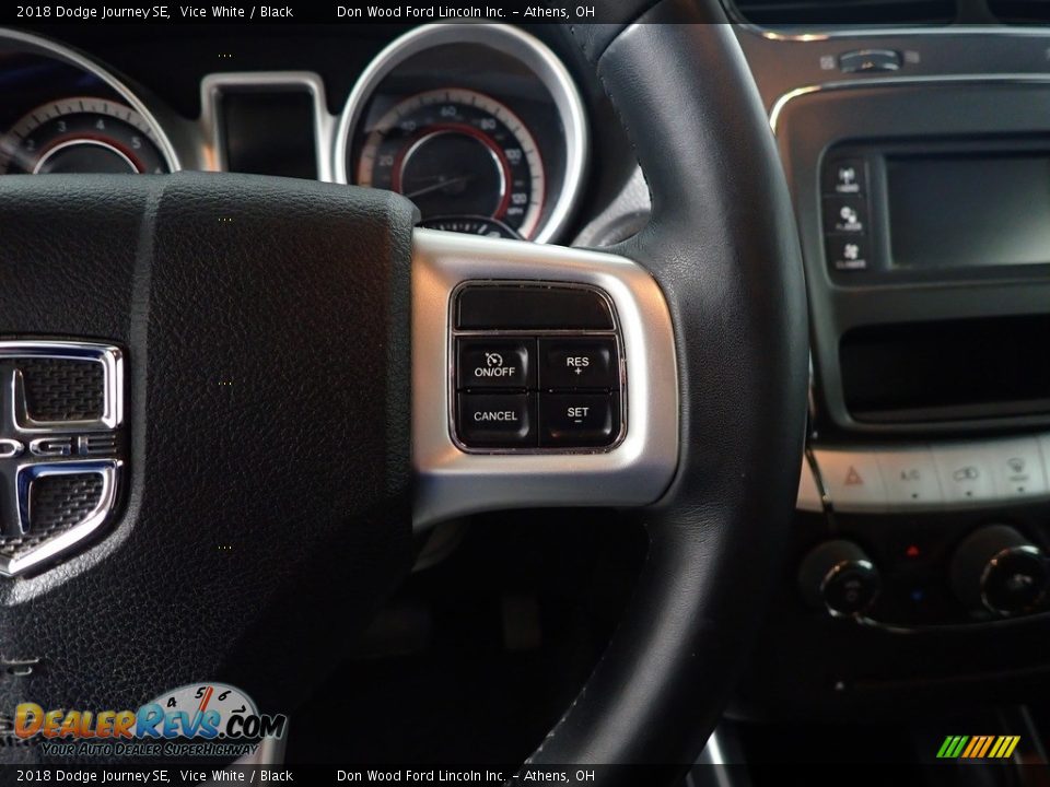 2018 Dodge Journey SE Vice White / Black Photo #29