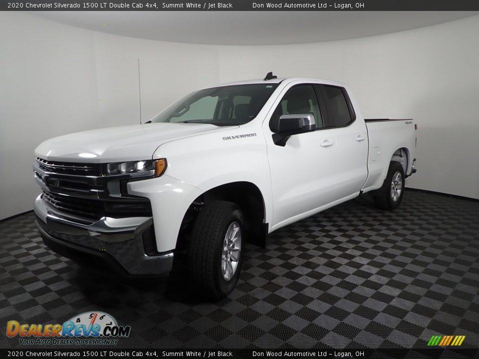 2020 Chevrolet Silverado 1500 LT Double Cab 4x4 Summit White / Jet Black Photo #6