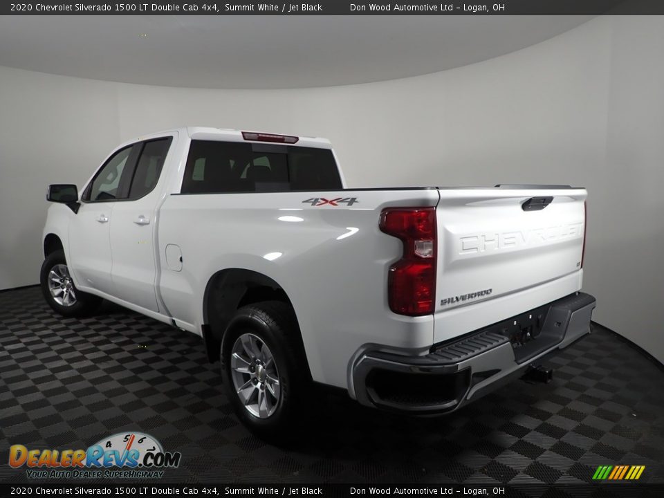 2020 Chevrolet Silverado 1500 LT Double Cab 4x4 Summit White / Jet Black Photo #7