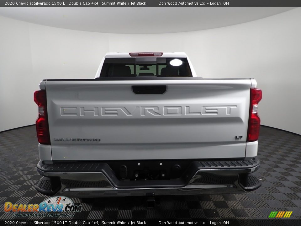 2020 Chevrolet Silverado 1500 LT Double Cab 4x4 Summit White / Jet Black Photo #8