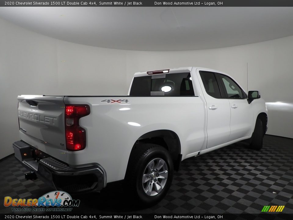 2020 Chevrolet Silverado 1500 LT Double Cab 4x4 Summit White / Jet Black Photo #10
