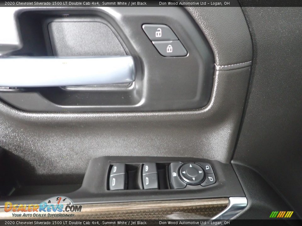 2020 Chevrolet Silverado 1500 LT Double Cab 4x4 Summit White / Jet Black Photo #12