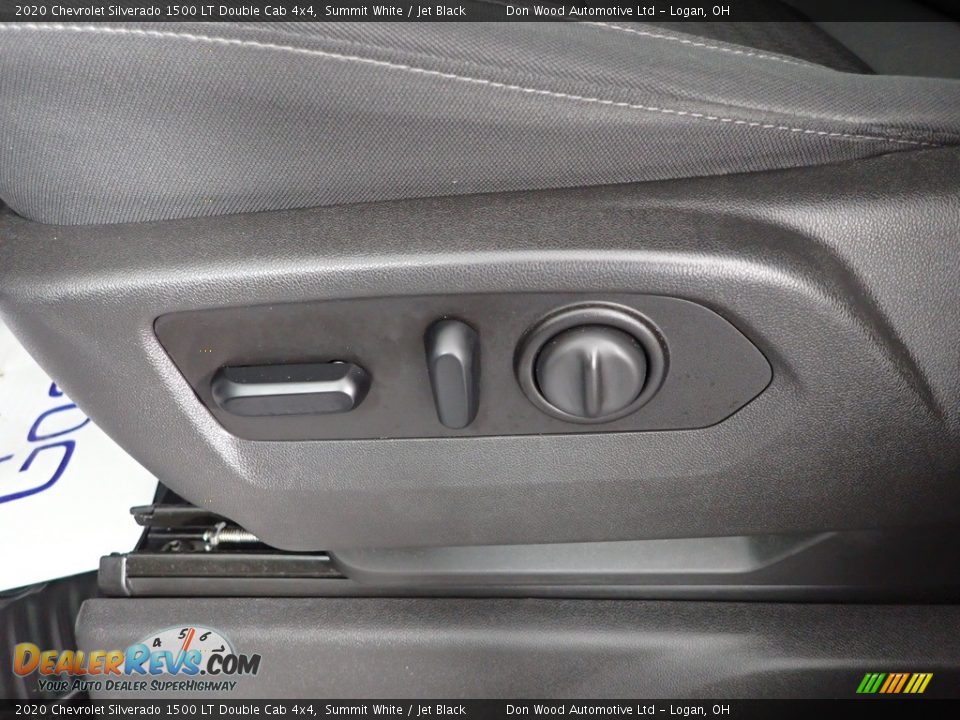 2020 Chevrolet Silverado 1500 LT Double Cab 4x4 Summit White / Jet Black Photo #13
