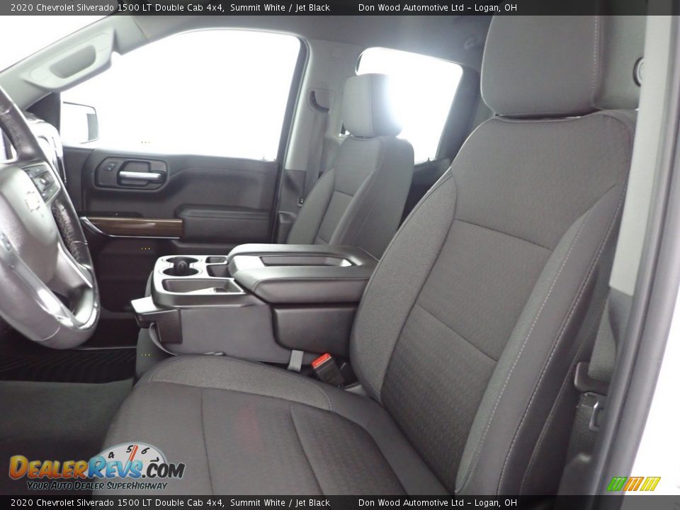 2020 Chevrolet Silverado 1500 LT Double Cab 4x4 Summit White / Jet Black Photo #14