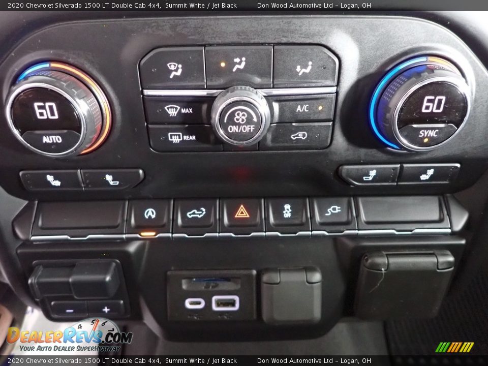 2020 Chevrolet Silverado 1500 LT Double Cab 4x4 Summit White / Jet Black Photo #20