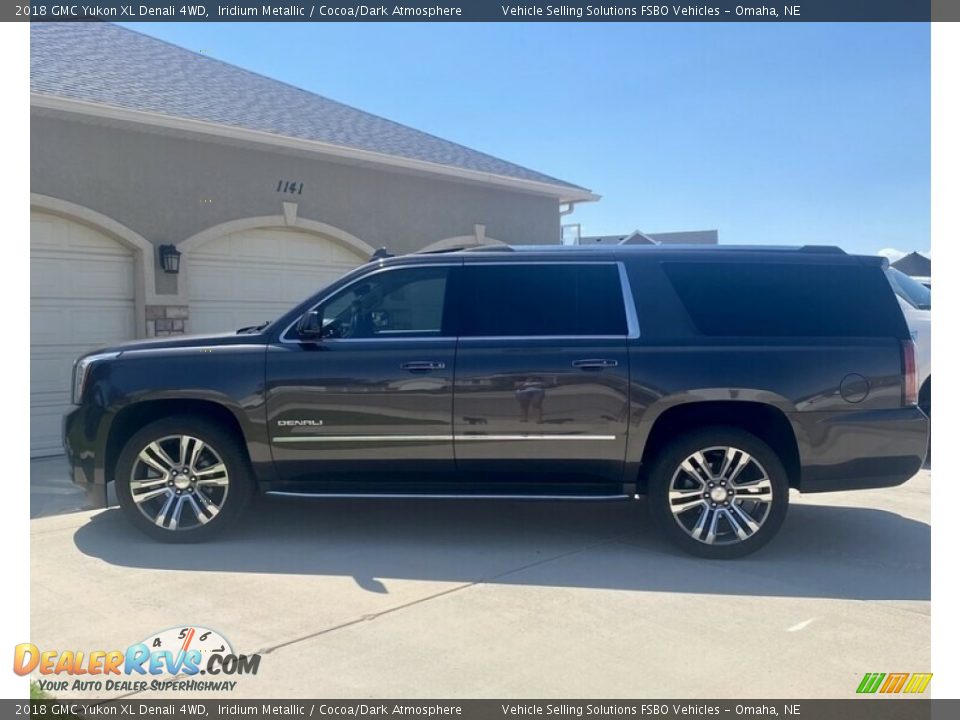 2018 GMC Yukon XL Denali 4WD Iridium Metallic / Cocoa/Dark Atmosphere Photo #2