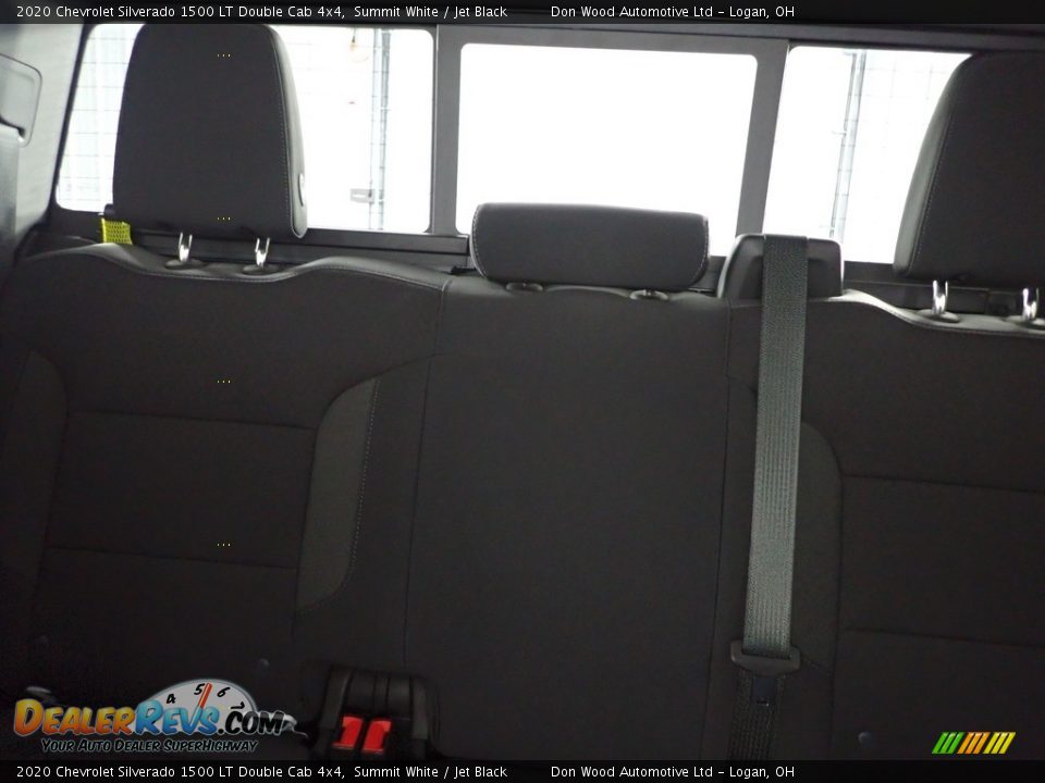 2020 Chevrolet Silverado 1500 LT Double Cab 4x4 Summit White / Jet Black Photo #22