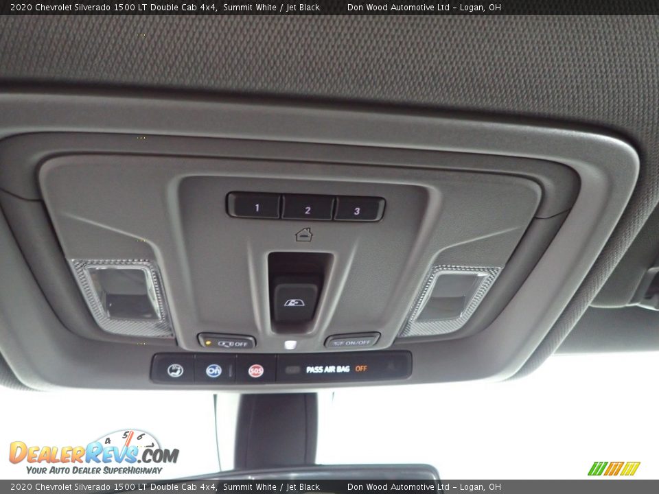 2020 Chevrolet Silverado 1500 LT Double Cab 4x4 Summit White / Jet Black Photo #23