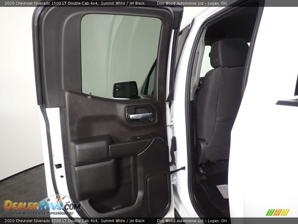 2020 Chevrolet Silverado 1500 LT Double Cab 4x4 Summit White / Jet Black Photo #24