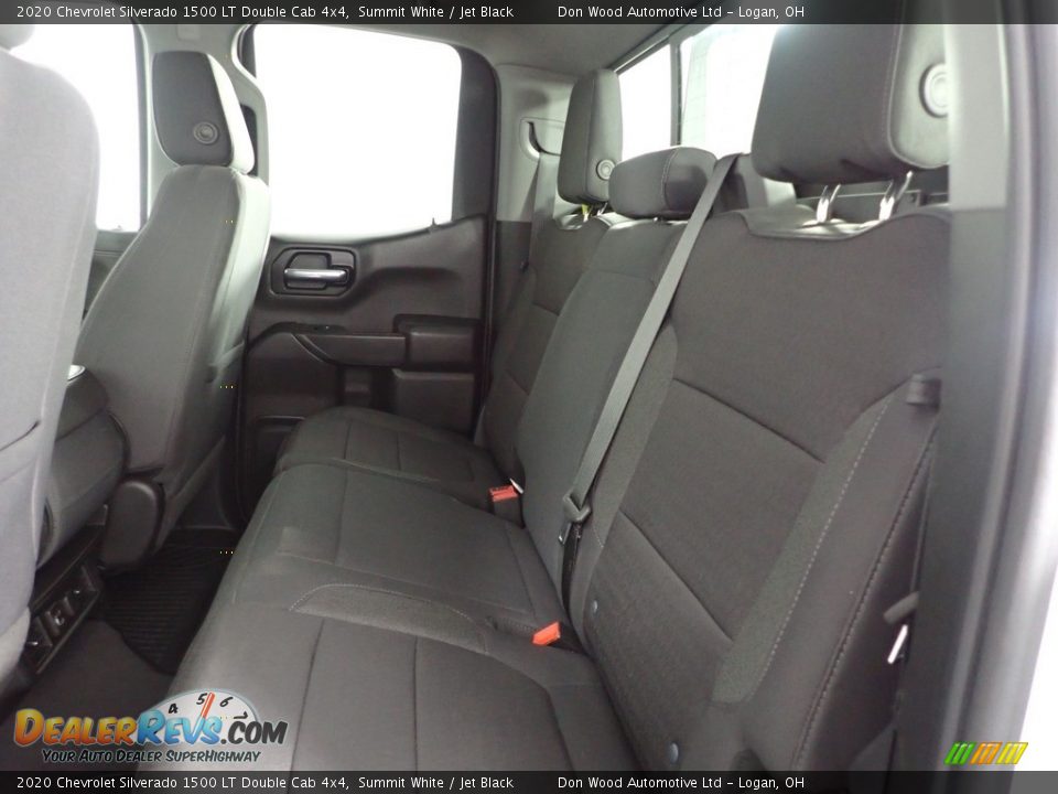 2020 Chevrolet Silverado 1500 LT Double Cab 4x4 Summit White / Jet Black Photo #25