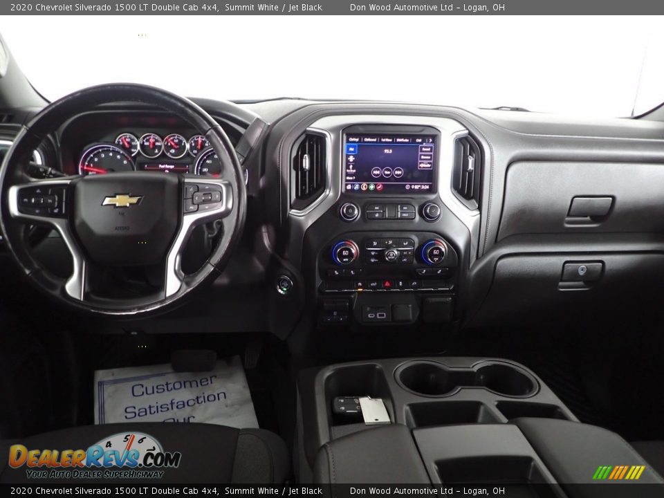 2020 Chevrolet Silverado 1500 LT Double Cab 4x4 Summit White / Jet Black Photo #26