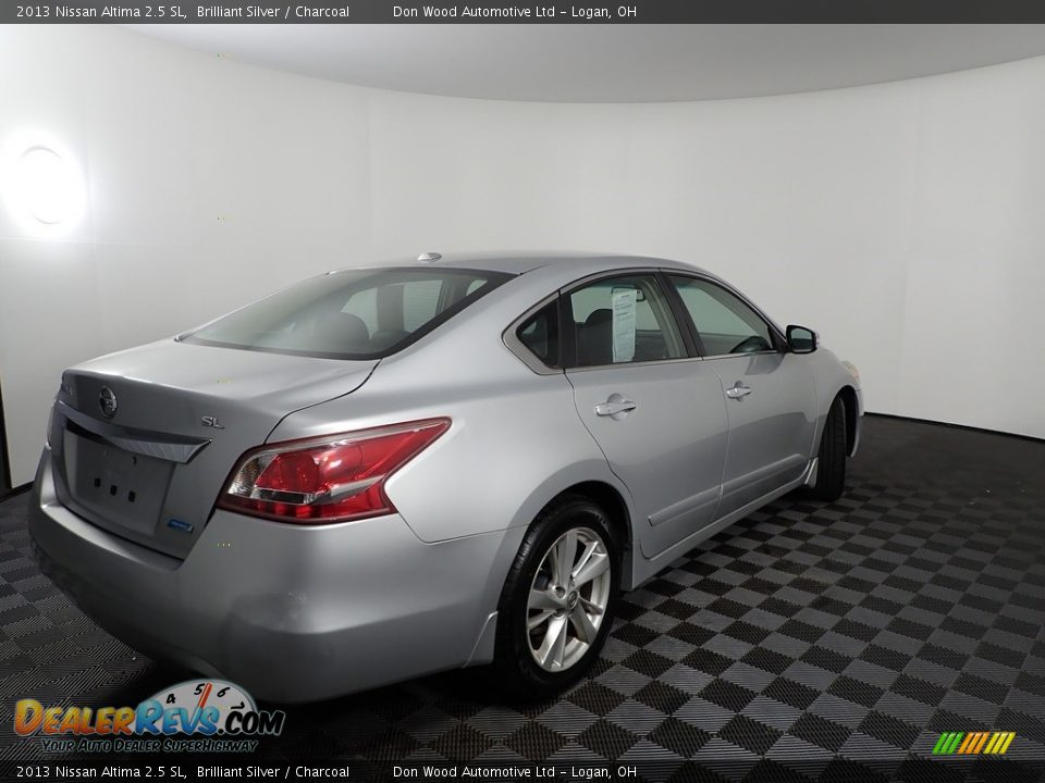 2013 Nissan Altima 2.5 SL Brilliant Silver / Charcoal Photo #11