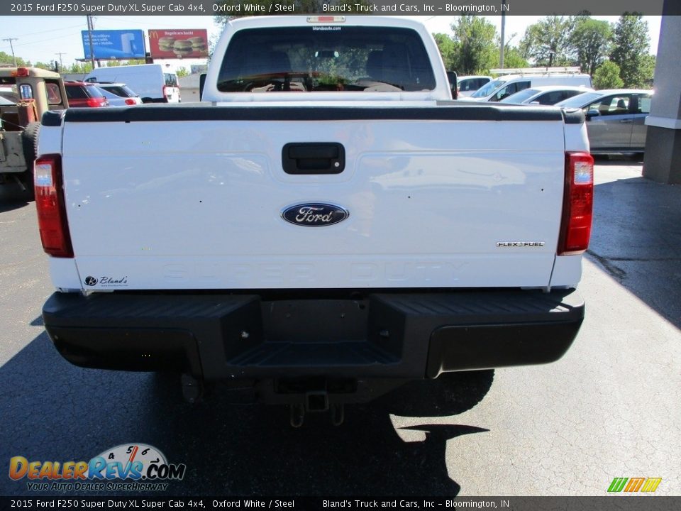 2015 Ford F250 Super Duty XL Super Cab 4x4 Oxford White / Steel Photo #22