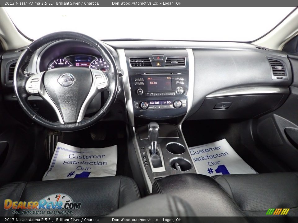 2013 Nissan Altima 2.5 SL Brilliant Silver / Charcoal Photo #25