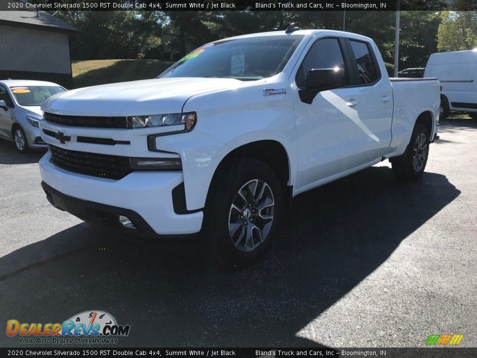 2020 Chevrolet Silverado 1500 RST Double Cab 4x4 Summit White / Jet Black Photo #3