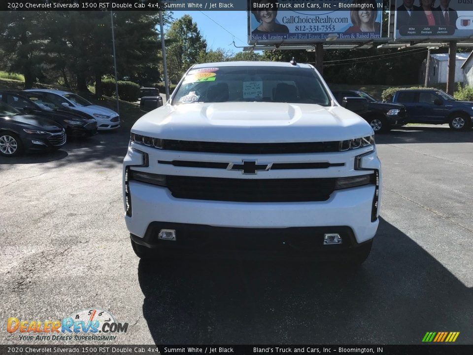 2020 Chevrolet Silverado 1500 RST Double Cab 4x4 Summit White / Jet Black Photo #4