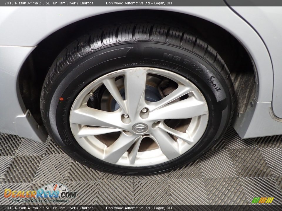 2013 Nissan Altima 2.5 SL Brilliant Silver / Charcoal Photo #30