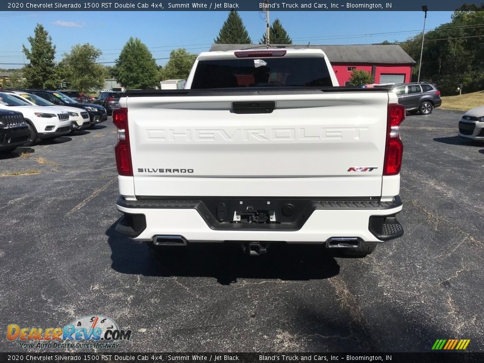 2020 Chevrolet Silverado 1500 RST Double Cab 4x4 Summit White / Jet Black Photo #8