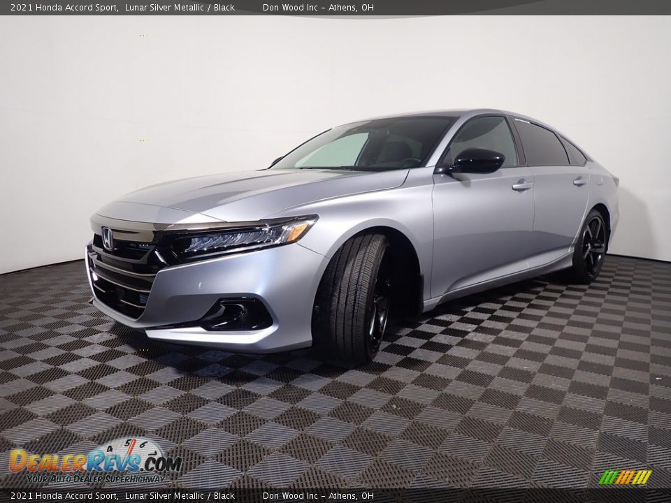 2021 Honda Accord Sport Lunar Silver Metallic / Black Photo #7
