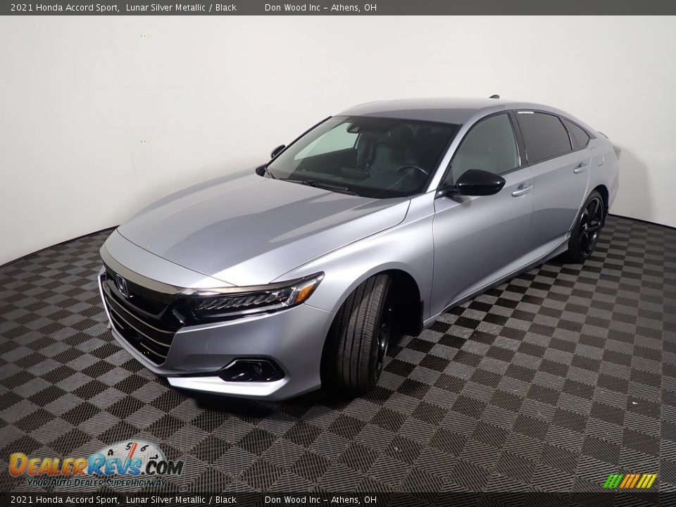 2021 Honda Accord Sport Lunar Silver Metallic / Black Photo #8