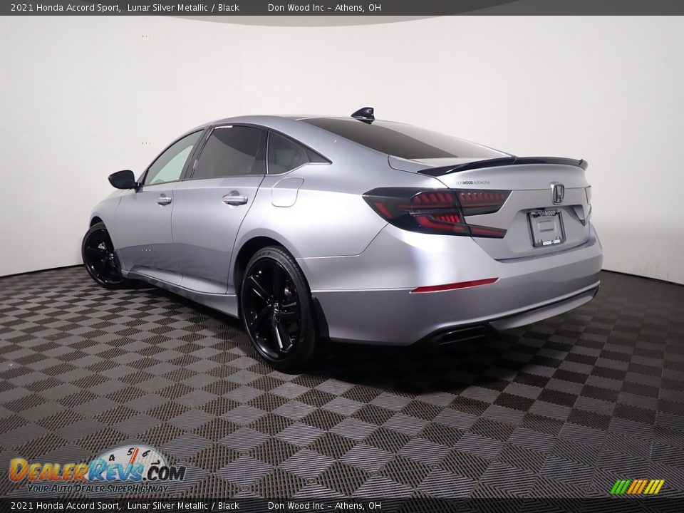 2021 Honda Accord Sport Lunar Silver Metallic / Black Photo #9