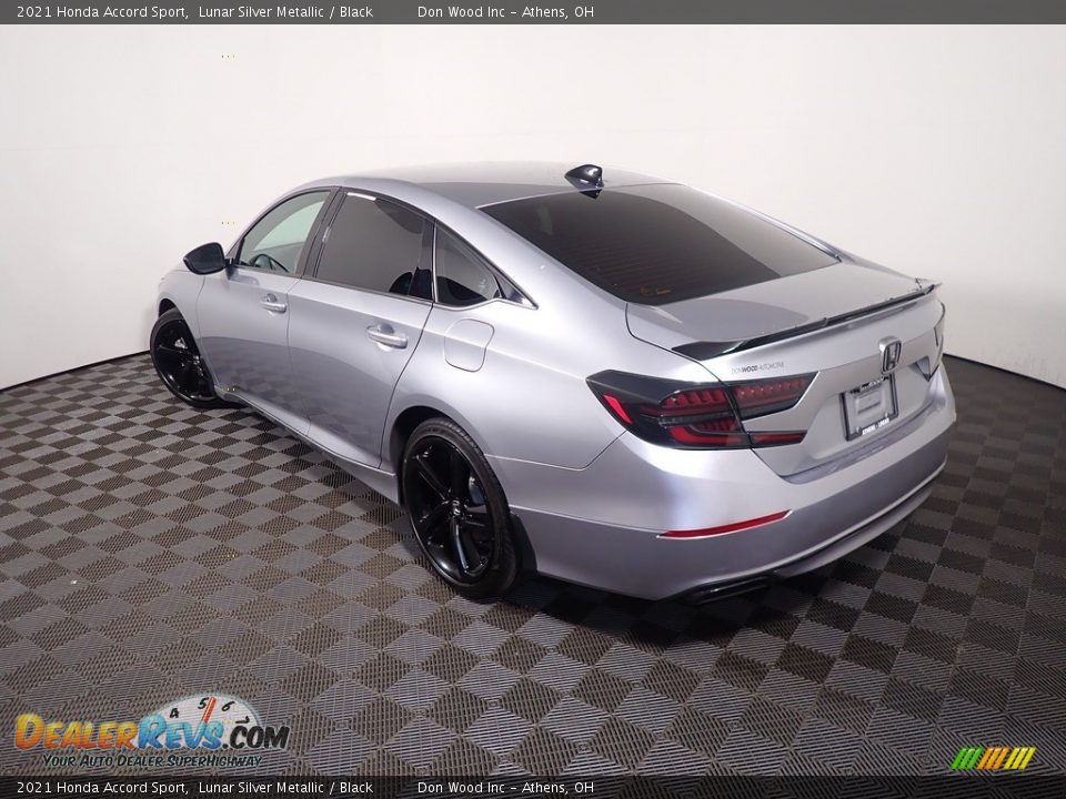 2021 Honda Accord Sport Lunar Silver Metallic / Black Photo #10