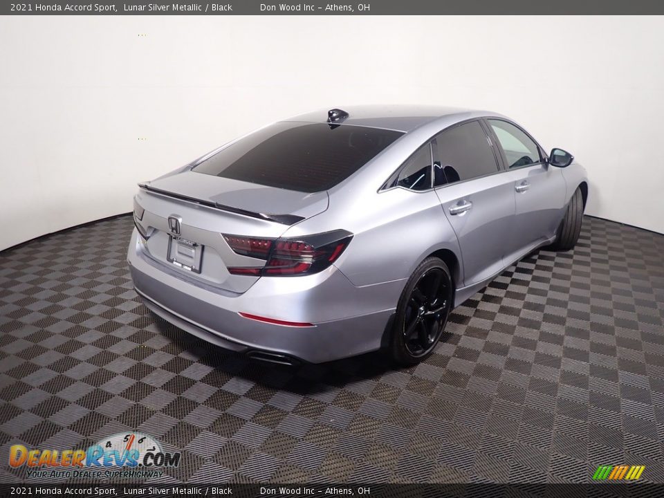 2021 Honda Accord Sport Lunar Silver Metallic / Black Photo #15