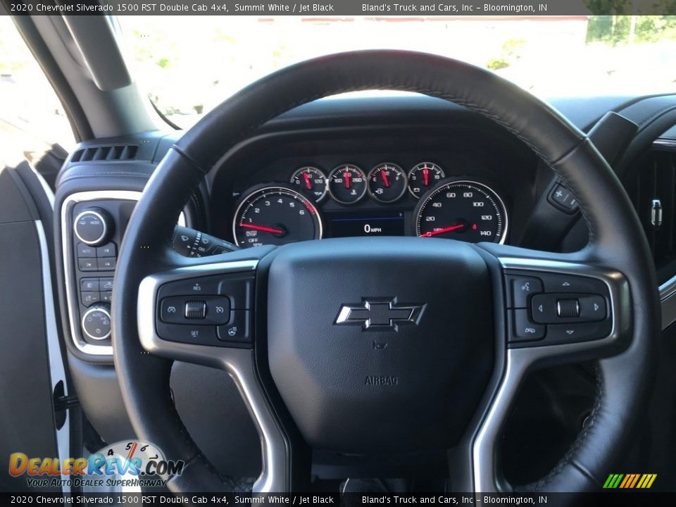 2020 Chevrolet Silverado 1500 RST Double Cab 4x4 Summit White / Jet Black Photo #25