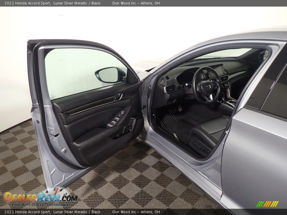 2021 Honda Accord Sport Lunar Silver Metallic / Black Photo #16