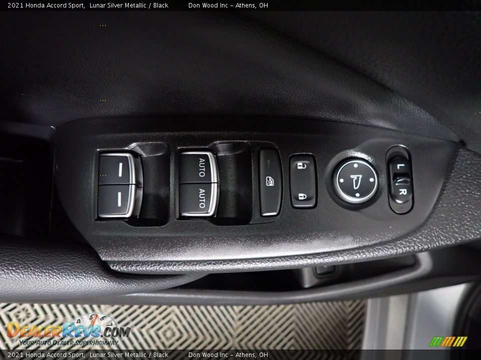 2021 Honda Accord Sport Lunar Silver Metallic / Black Photo #17