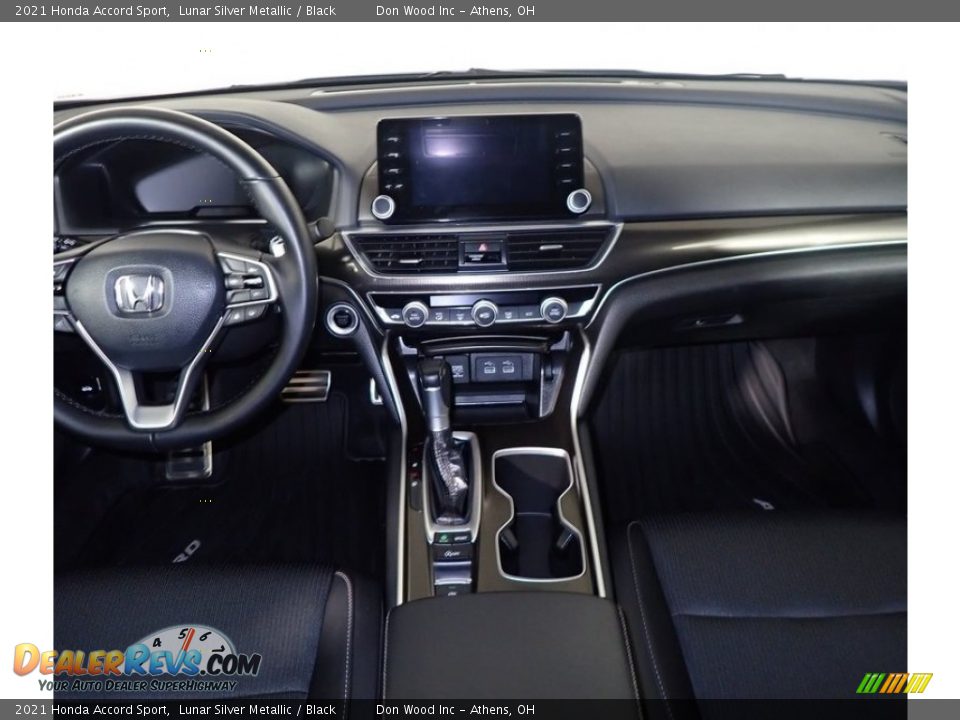 2021 Honda Accord Sport Lunar Silver Metallic / Black Photo #21