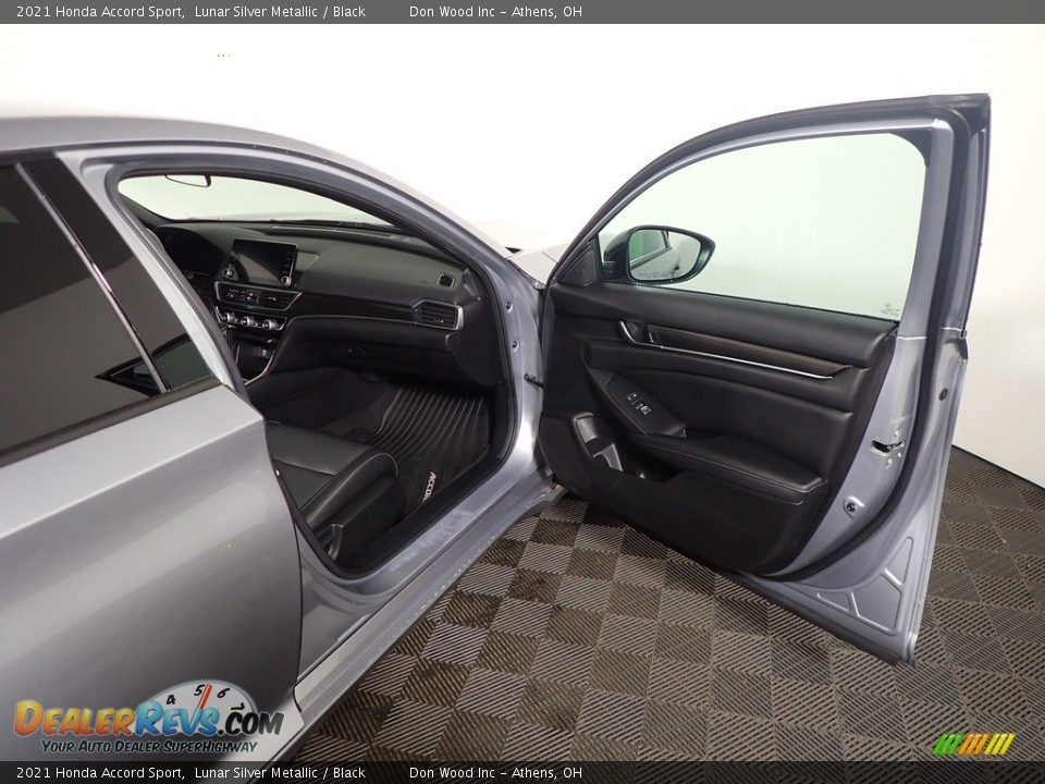 2021 Honda Accord Sport Lunar Silver Metallic / Black Photo #34