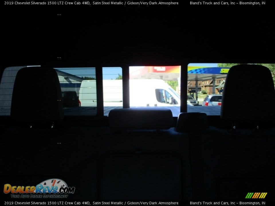 2019 Chevrolet Silverado 1500 LTZ Crew Cab 4WD Satin Steel Metallic / Gideon/Very Dark Atmosphere Photo #30